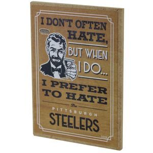 I Don't Often Hate (Anti-Steelers) Refrigerator Magnet